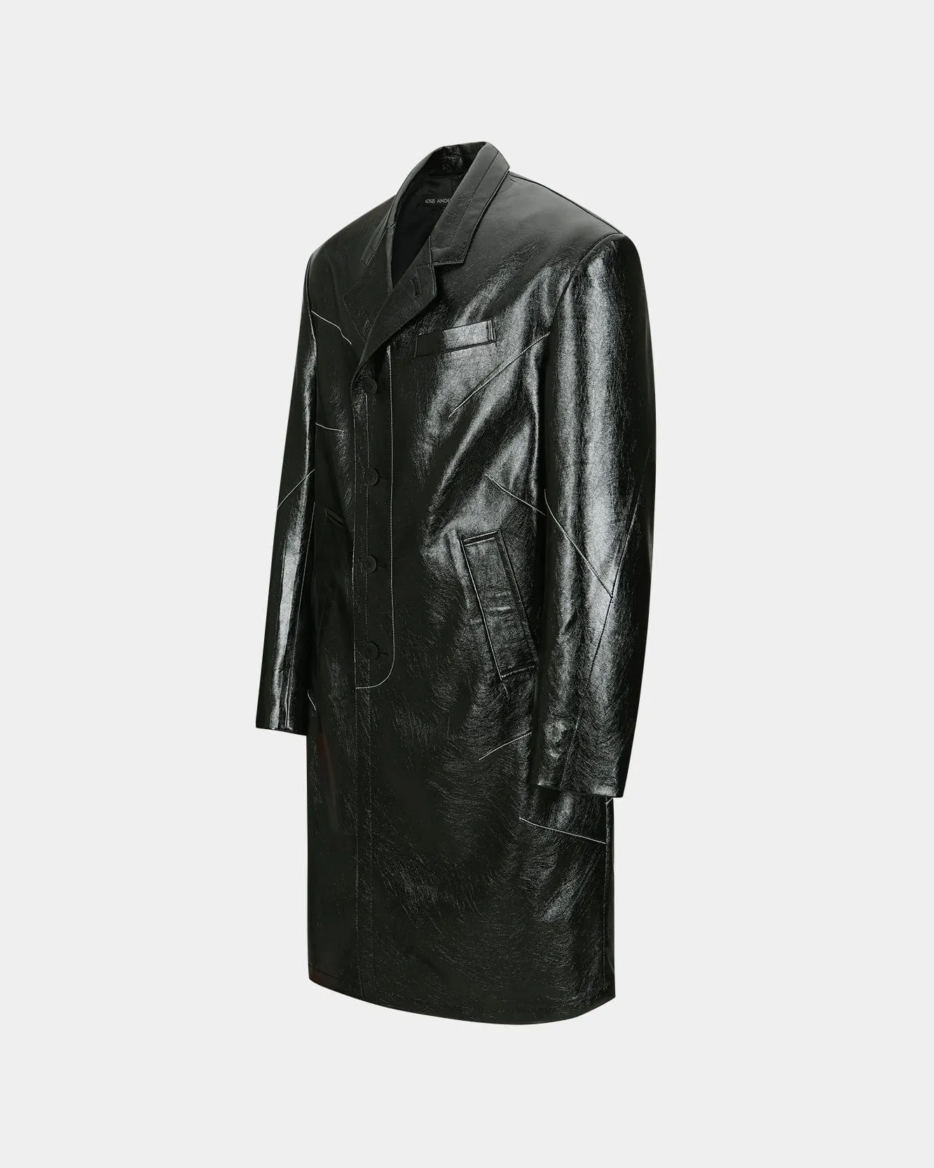 MAUER SINGLE COAT awa637m(BLACK)