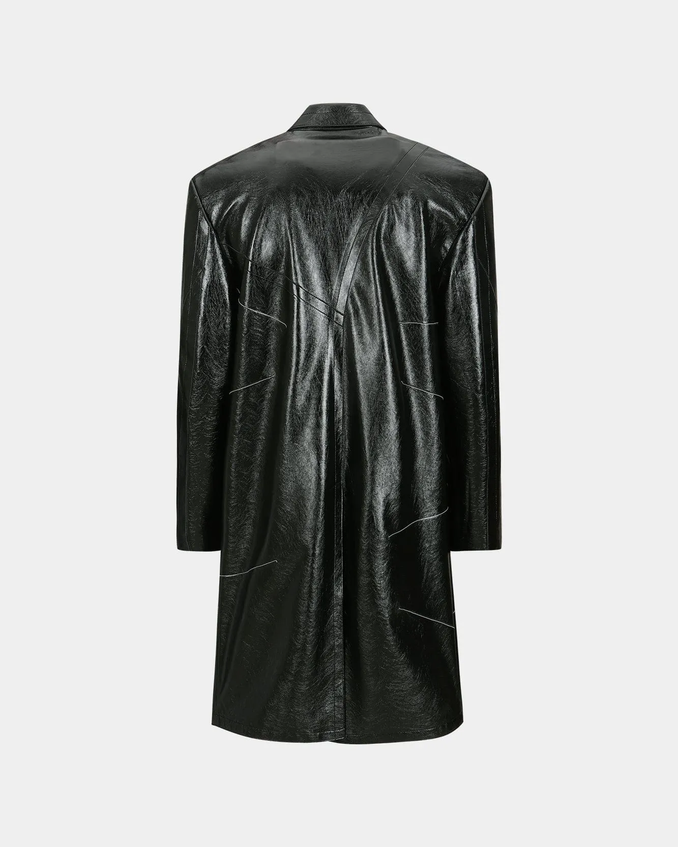 MAUER SINGLE COAT awa637m(BLACK)