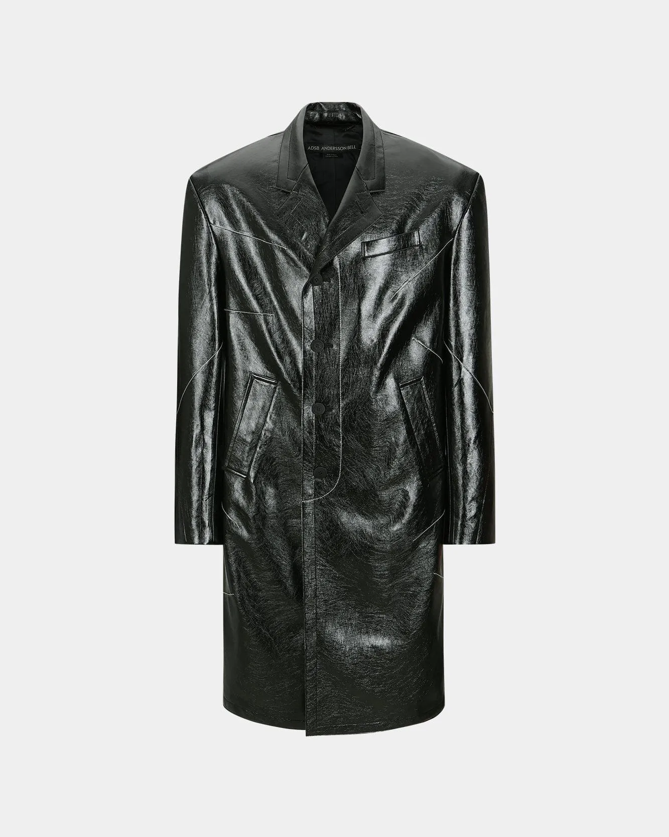 MAUER SINGLE COAT awa637m(BLACK)