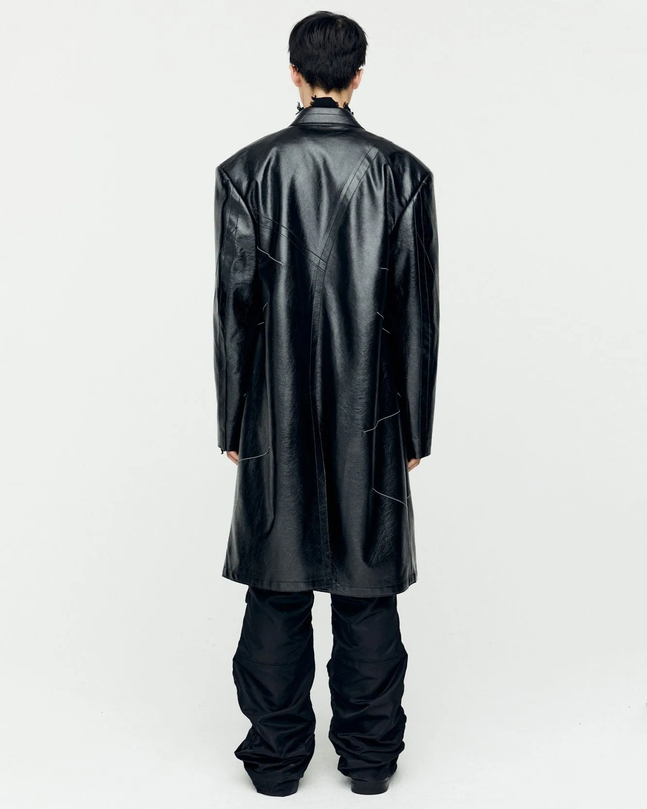 MAUER SINGLE COAT awa637m(BLACK)