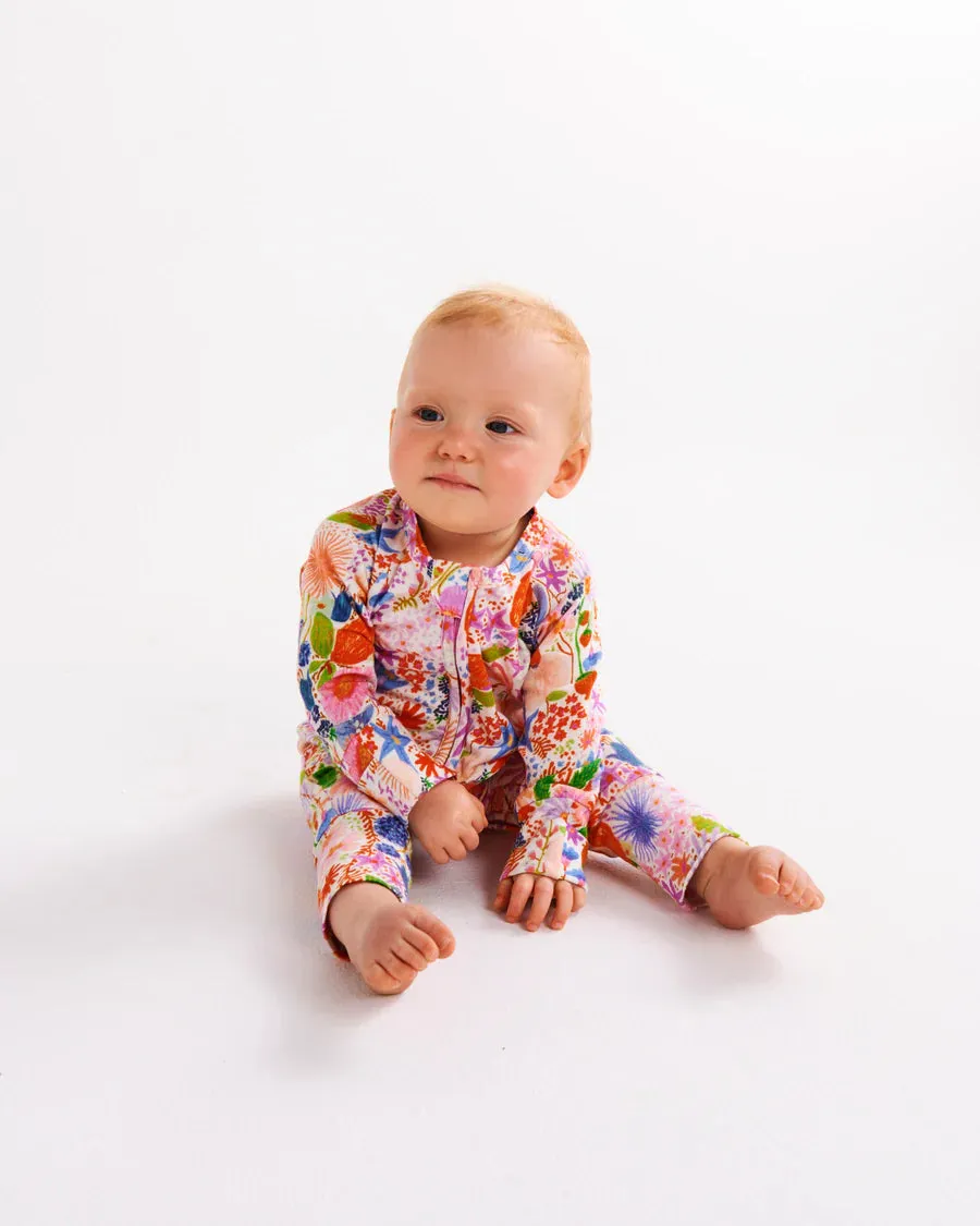 Meandering Meadow LS Romper