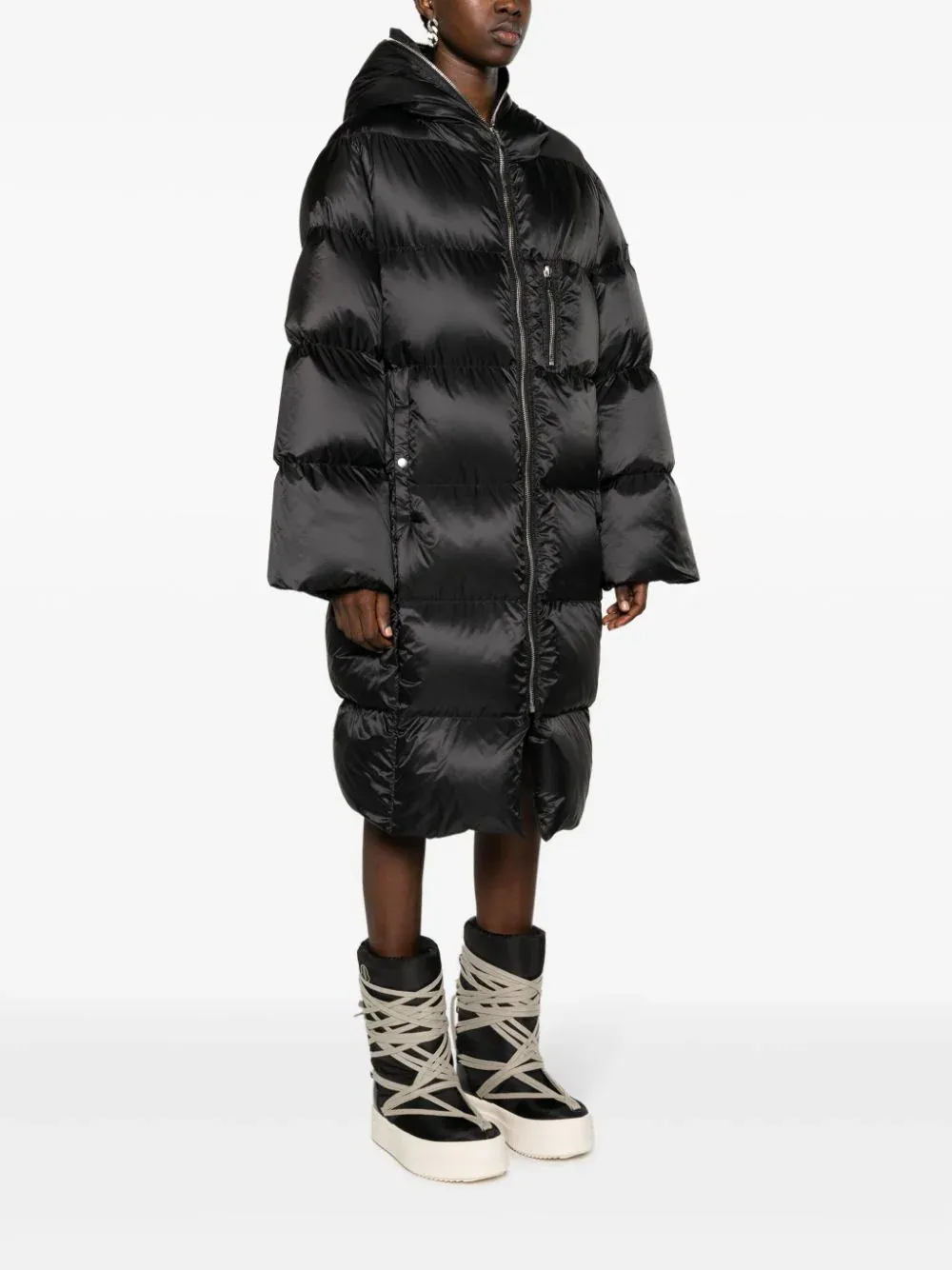 Moncler   Rick Owens Gimp Coat