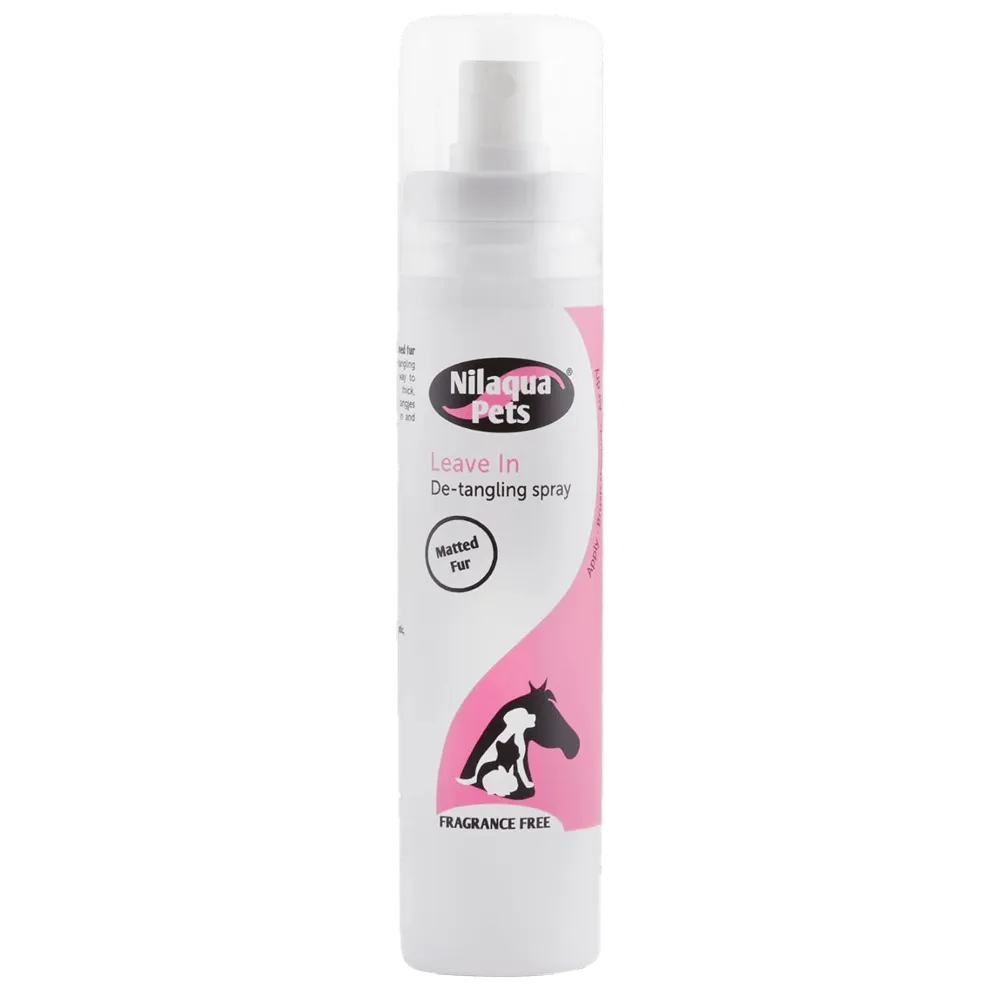 Nilaqua Pets Leave In De-tangling Spray 100ml