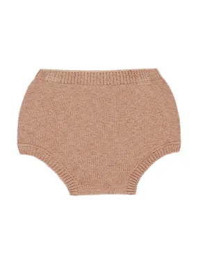 Organic Knit Bloomer, Heathered Rose