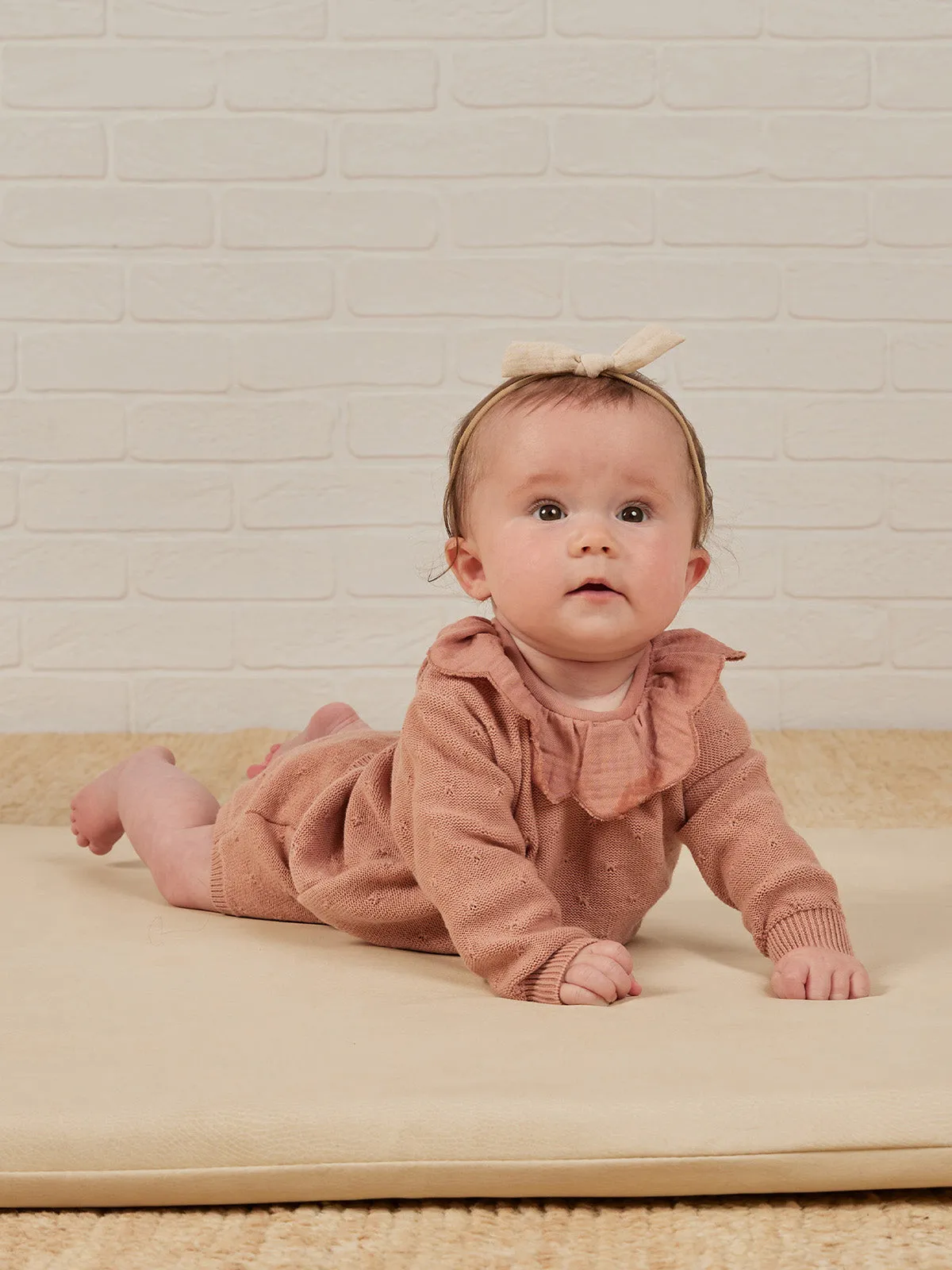 Organic Knit Bloomer, Rose