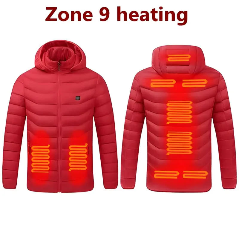 Pleasures and Sins Usb Heated Jacket for Ultimate Winter Warmth