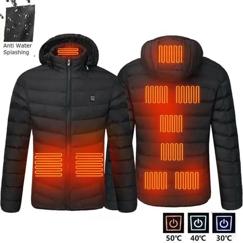 Pleasures and Sins Usb Heated Jacket for Ultimate Winter Warmth