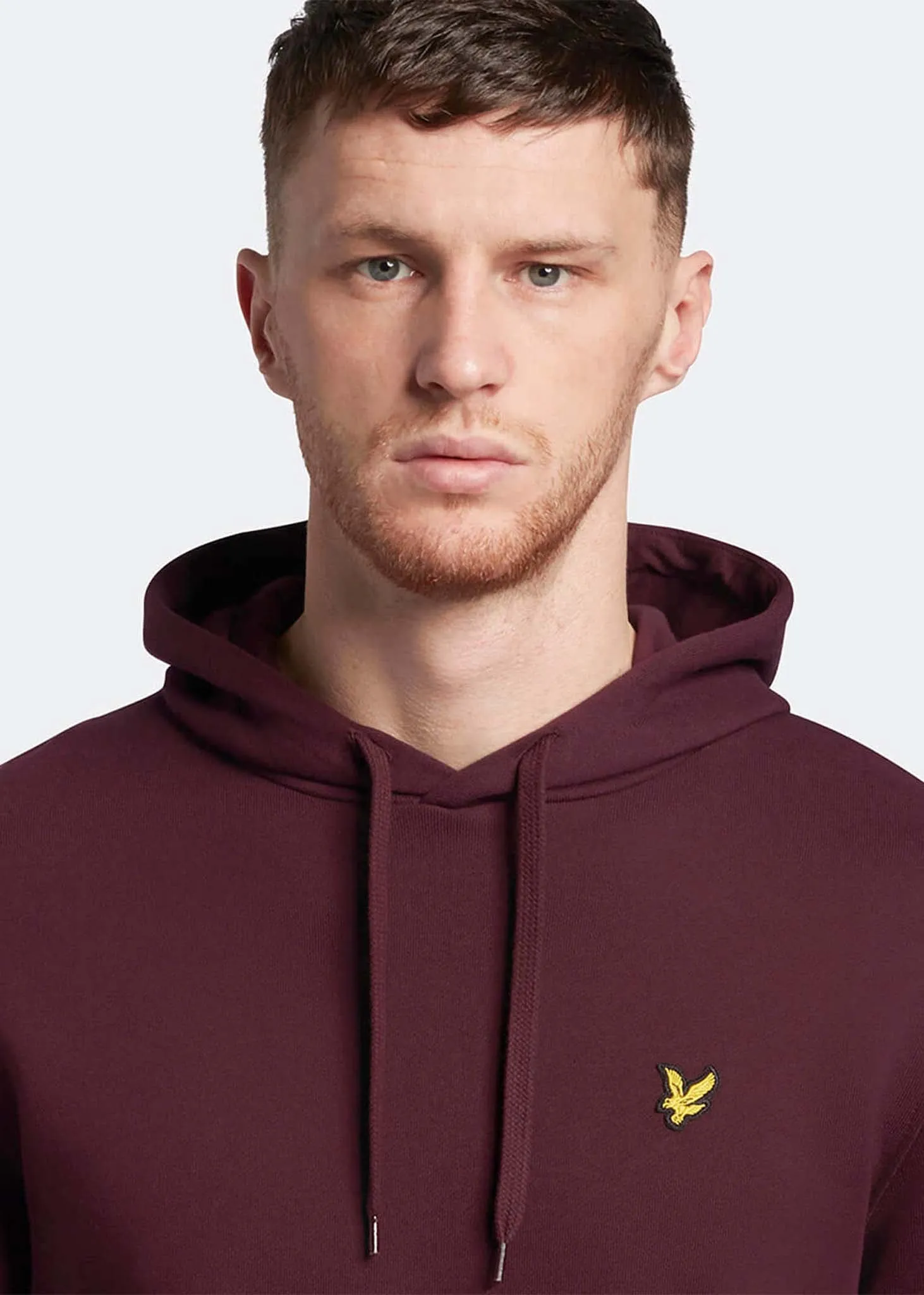 Pullover hoodie - burgundy