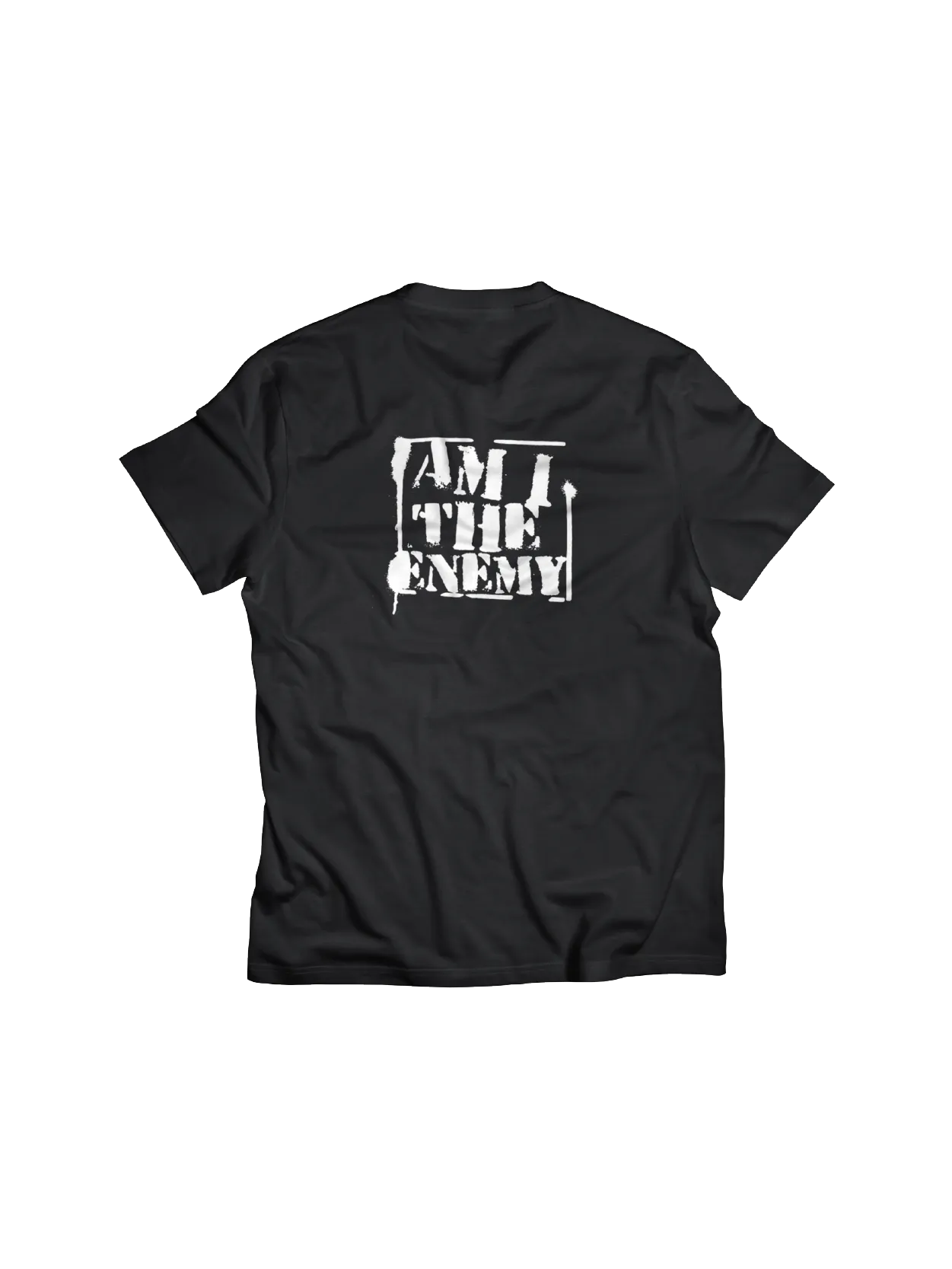 RED JUMPSUIT APPARATUS: AM I THE ENEMY T-SHIRT