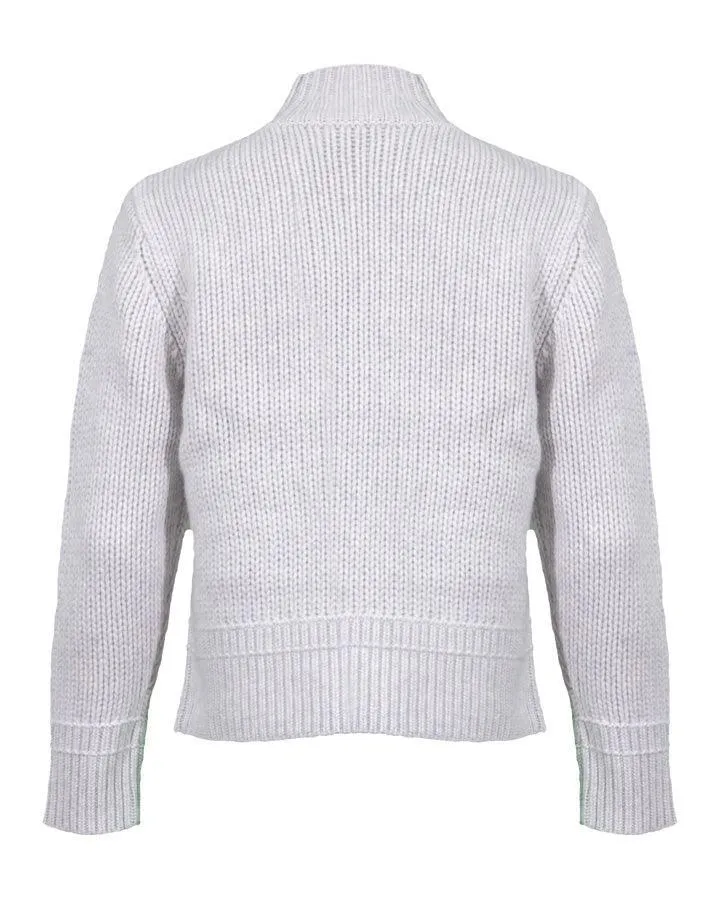 Repeat Mock Neck Cashmere Sweater