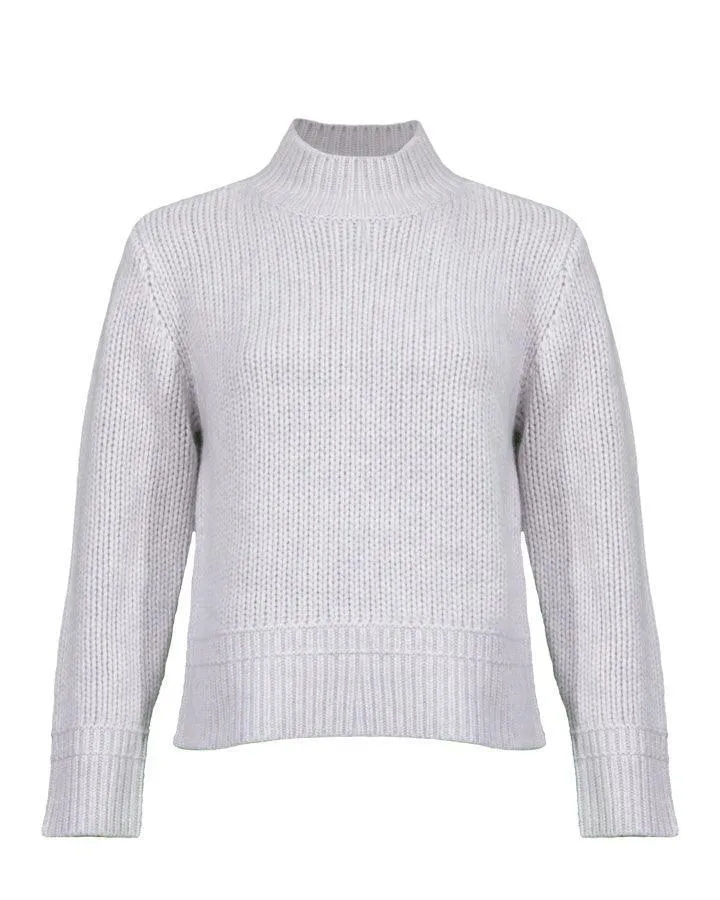 Repeat Mock Neck Cashmere Sweater