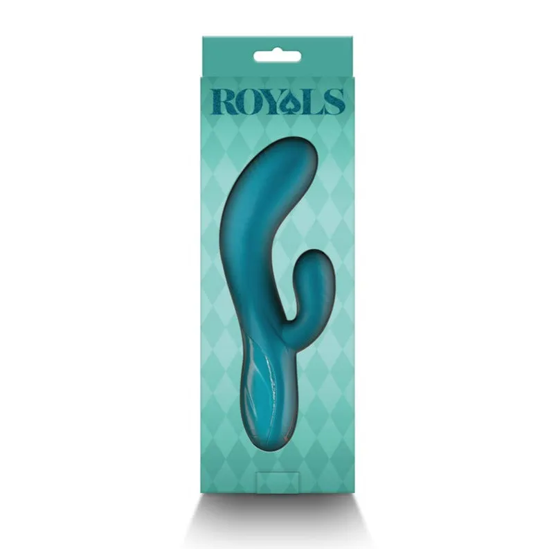 Royals Regent Rabbit Vibrator Metallic Green