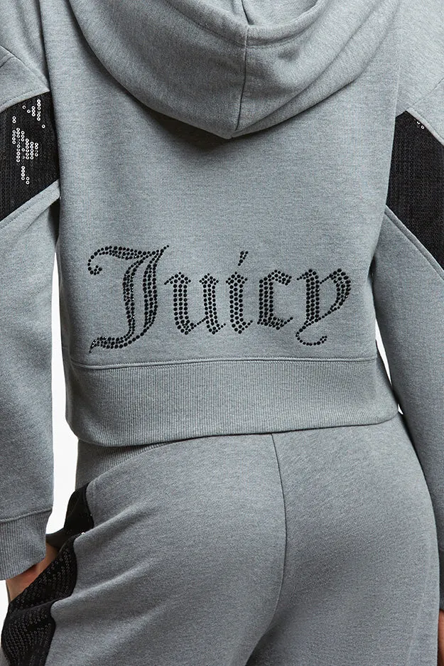 Sequin Fleece Hoodie—REJUICED