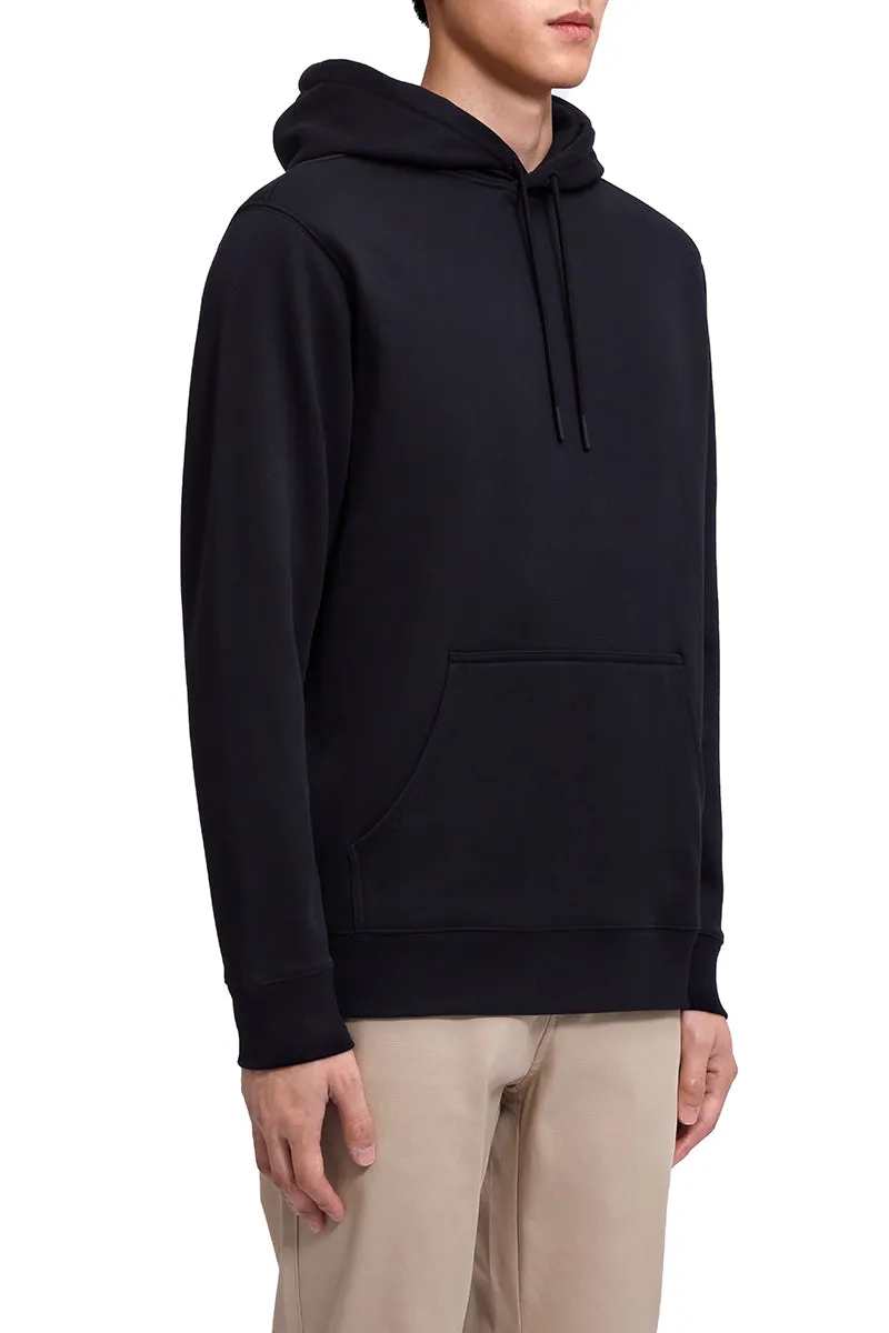 Slim Fleece Hoodie | Black BKFD01
