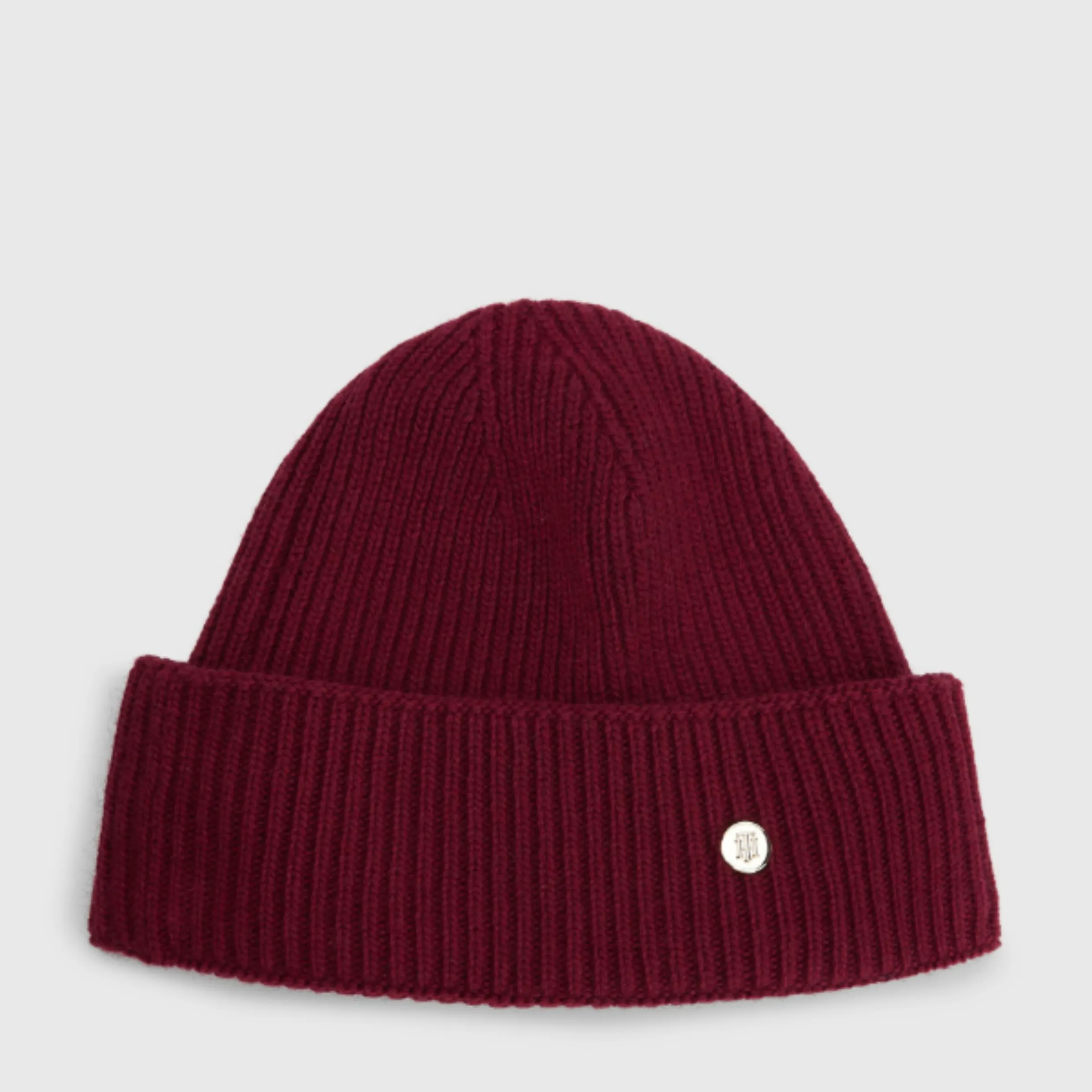 Tommy Hilfiger TH Elevated Plaque Beanie 1382