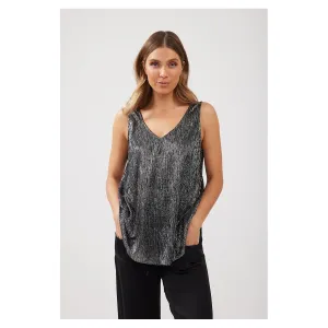 Top Liza - Black & Silver