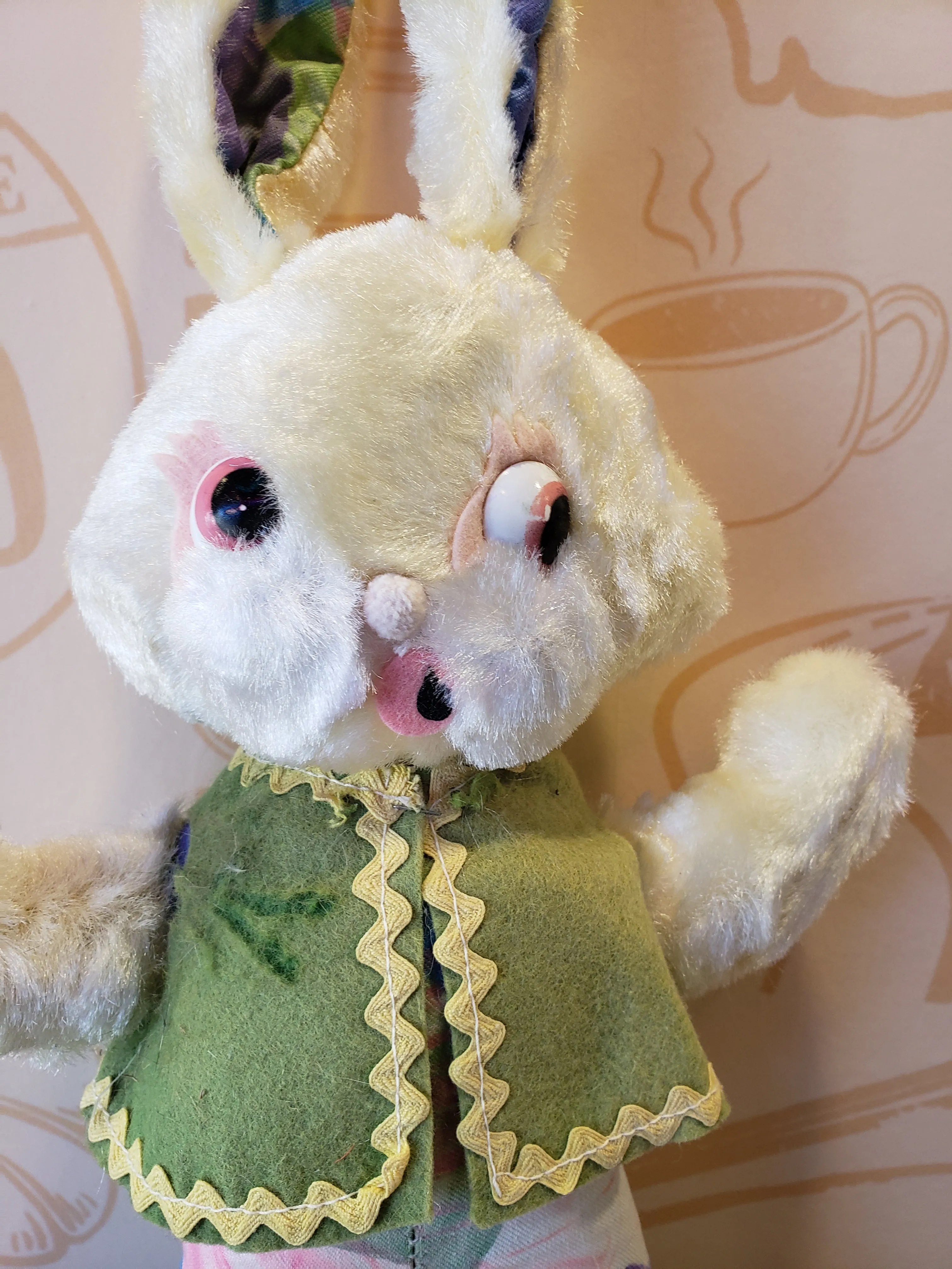 Vintage Rushton plush Rabbit