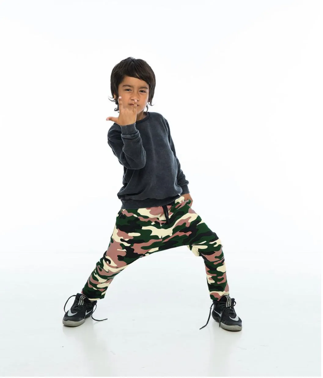ZUTTION KIDS SWEATER - CHARCOAL