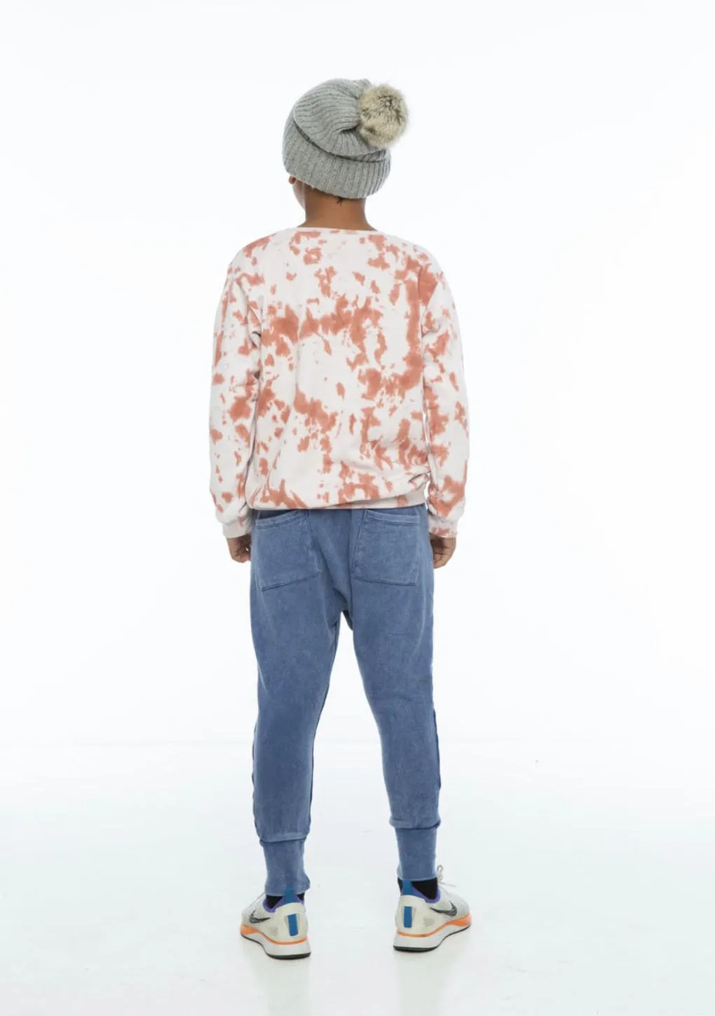 ZUTTION KIDS SWEATER CIRCLE - SALMON